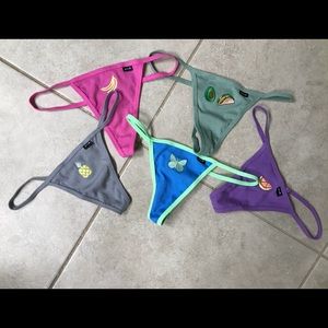 Brand new with tags PINK thongs